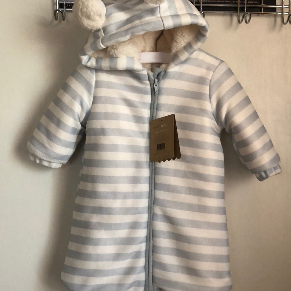 Baby boy coat with hood